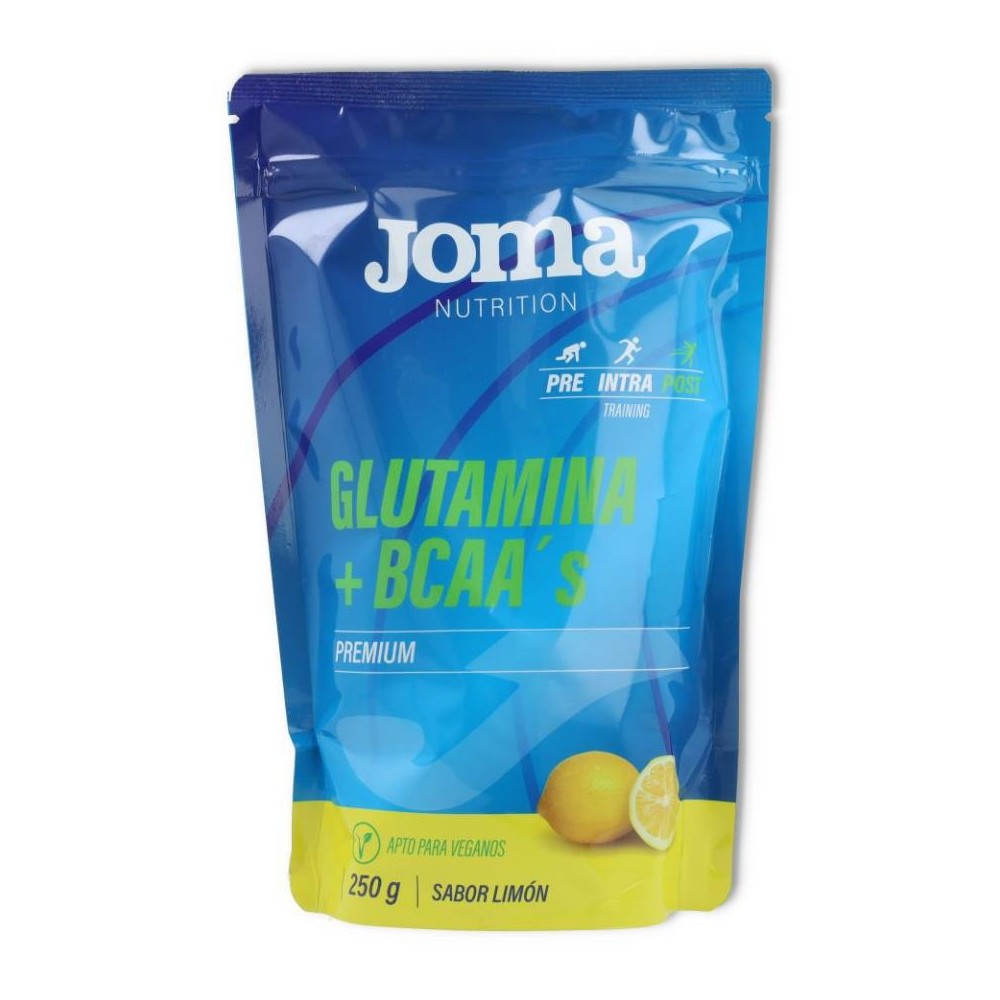 Joma Glutamina BCAA´S 250 gramos Sabor Limón