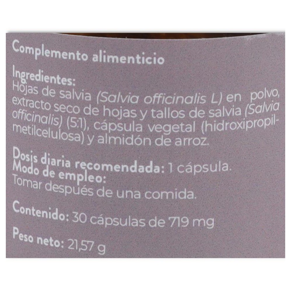 V C  Salvia 30 cápsulas