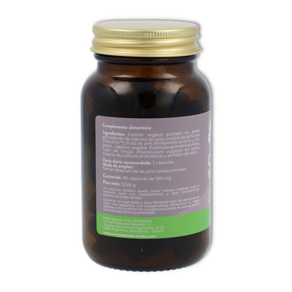 V C  Carbón Vegetal Plus 90 cápsulas