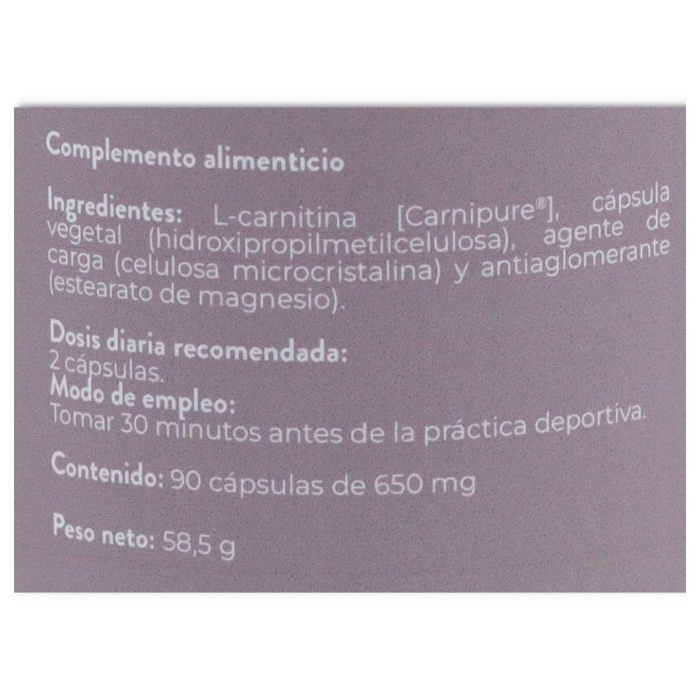 V C  L-Carnitina 90 cápsulas