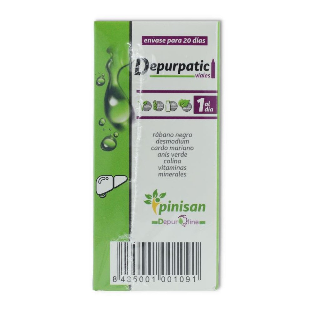Pinisan pack 2 Cajas Depurpatic 20 viales 