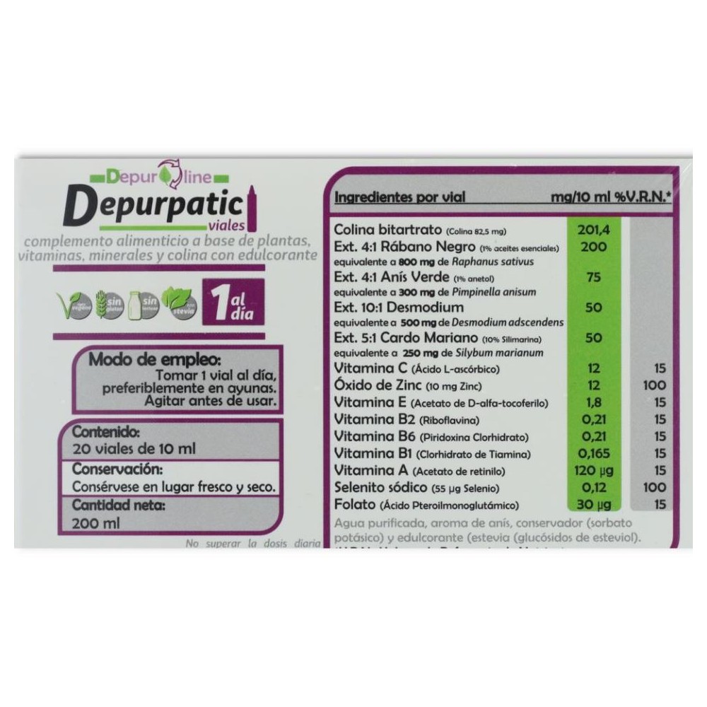 Pinisan pack 2 Cajas Depurpatic 20 viales 