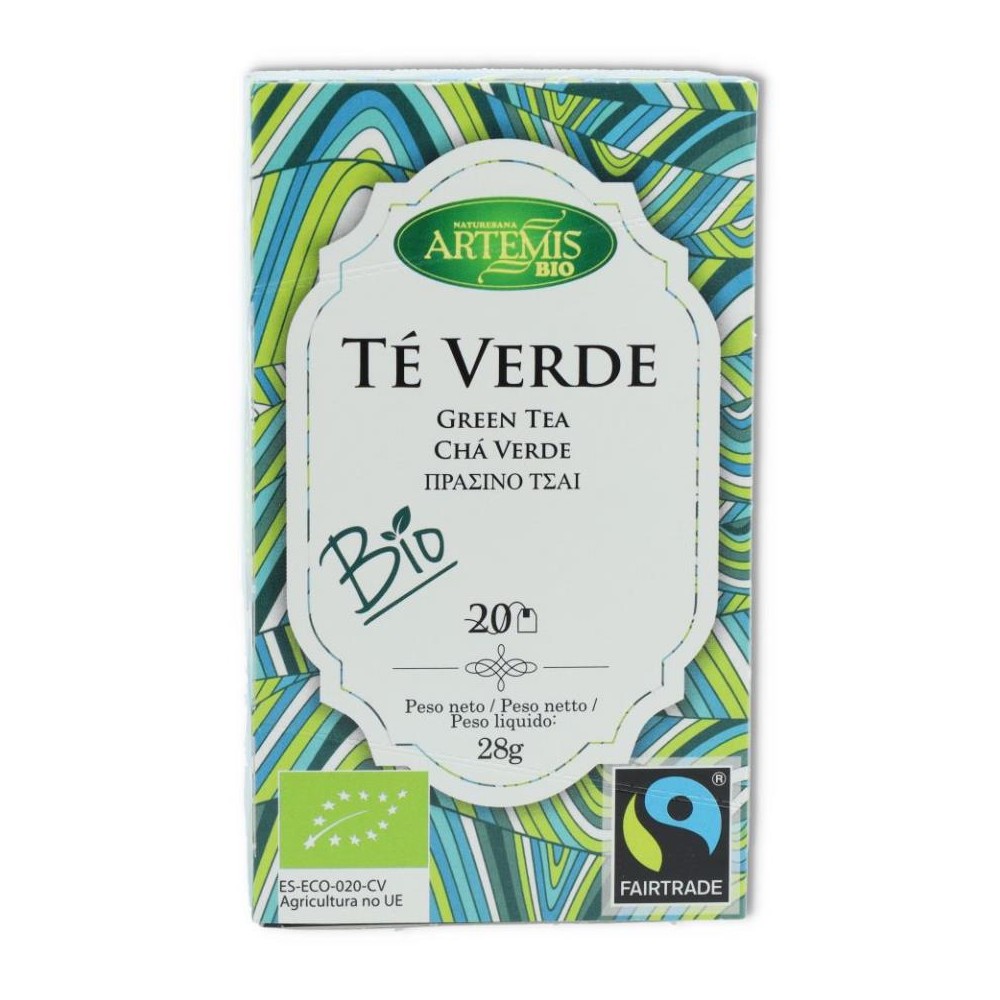 TE VERDE ECO  20 FILTROS ARTEMIS