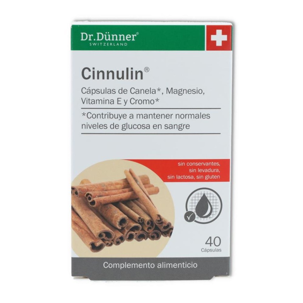 Cinnulin 40 cap de canela DR  DUNNER