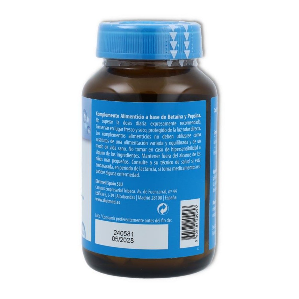 Naturmil Betaina HCL 325 mg 90 comprimidos