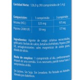 Naturmil Betaina HCL 325 mg 90 comprimidos