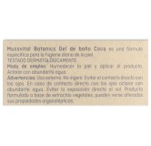 Mussvital Gel Corporal Coco 750 ml 