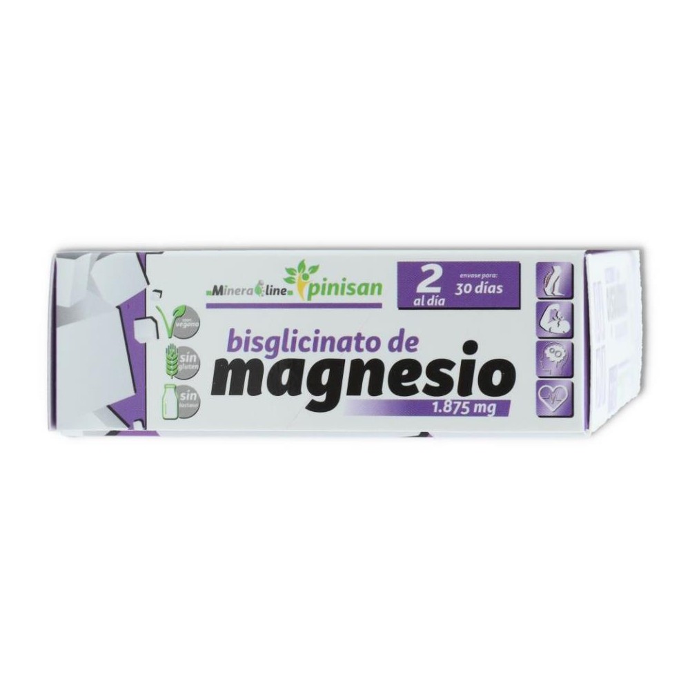 Pinisan Bisglicinato de Magnesio 60 comprimidos 