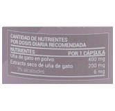 V C  Uña de Gato 60 cápsulas