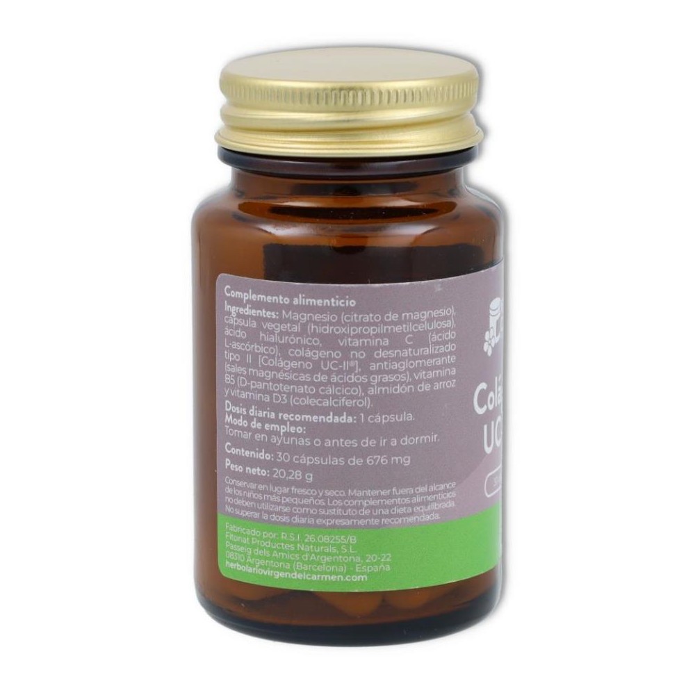 V C  Colageno UC-II 30 cápsulas