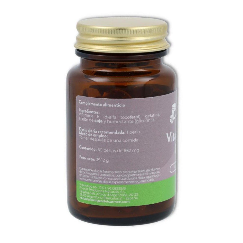 V C  Vitamina E 60 perlas