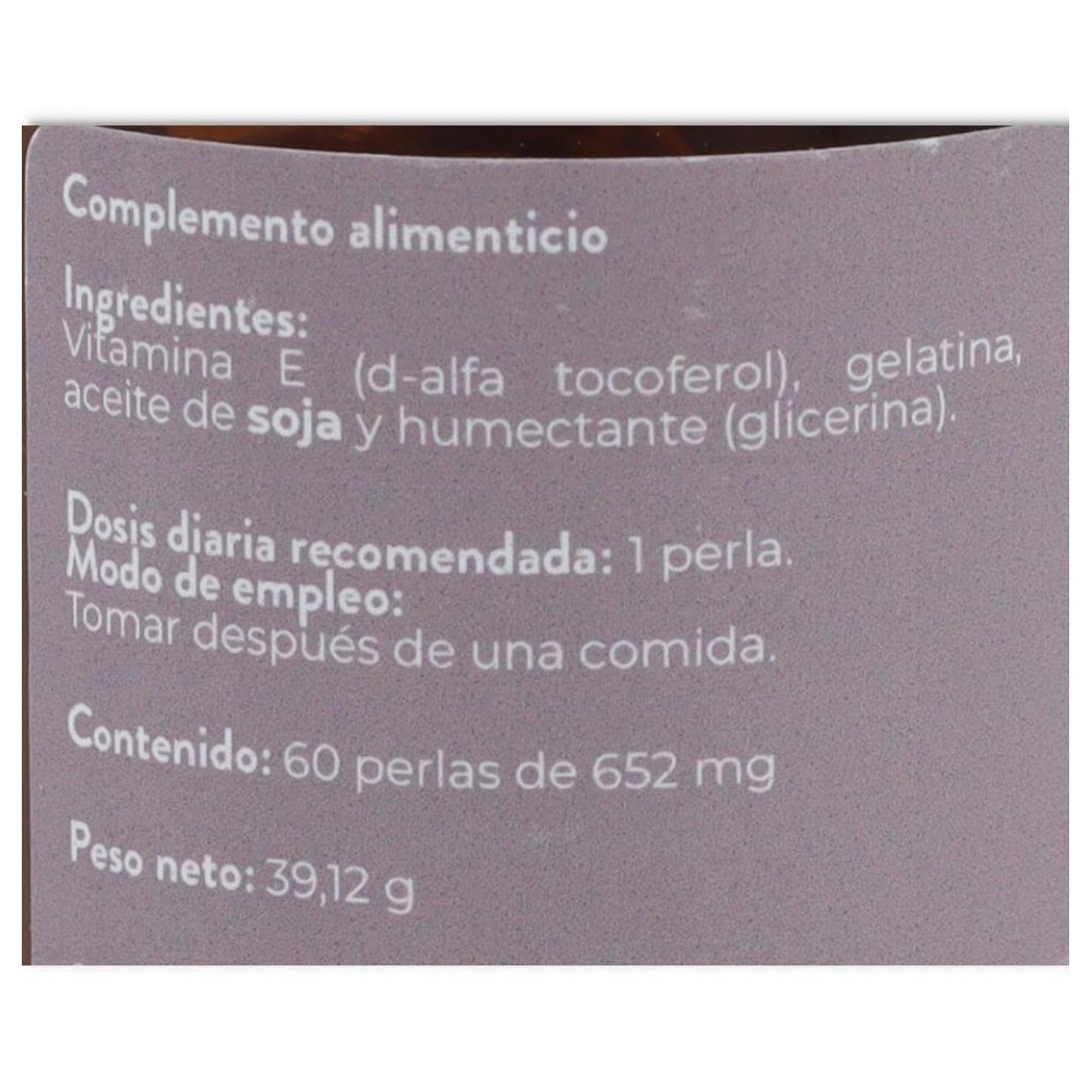 V C  Vitamina E 60 perlas