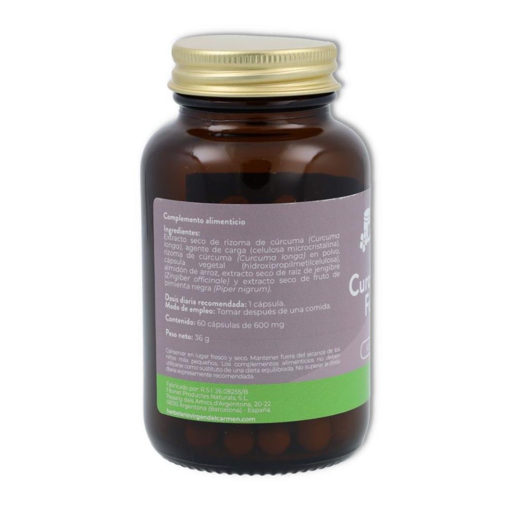 V C  Curcumina Forte 60 cápsulas