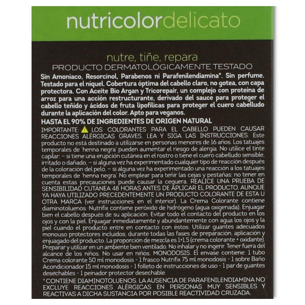 Tinte 7 0 delicato rubio medio natural Biokap