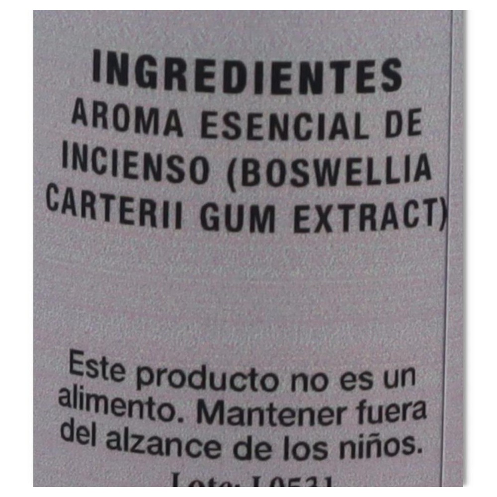 Ritual Esencia Incienso 15 ml Trinidad