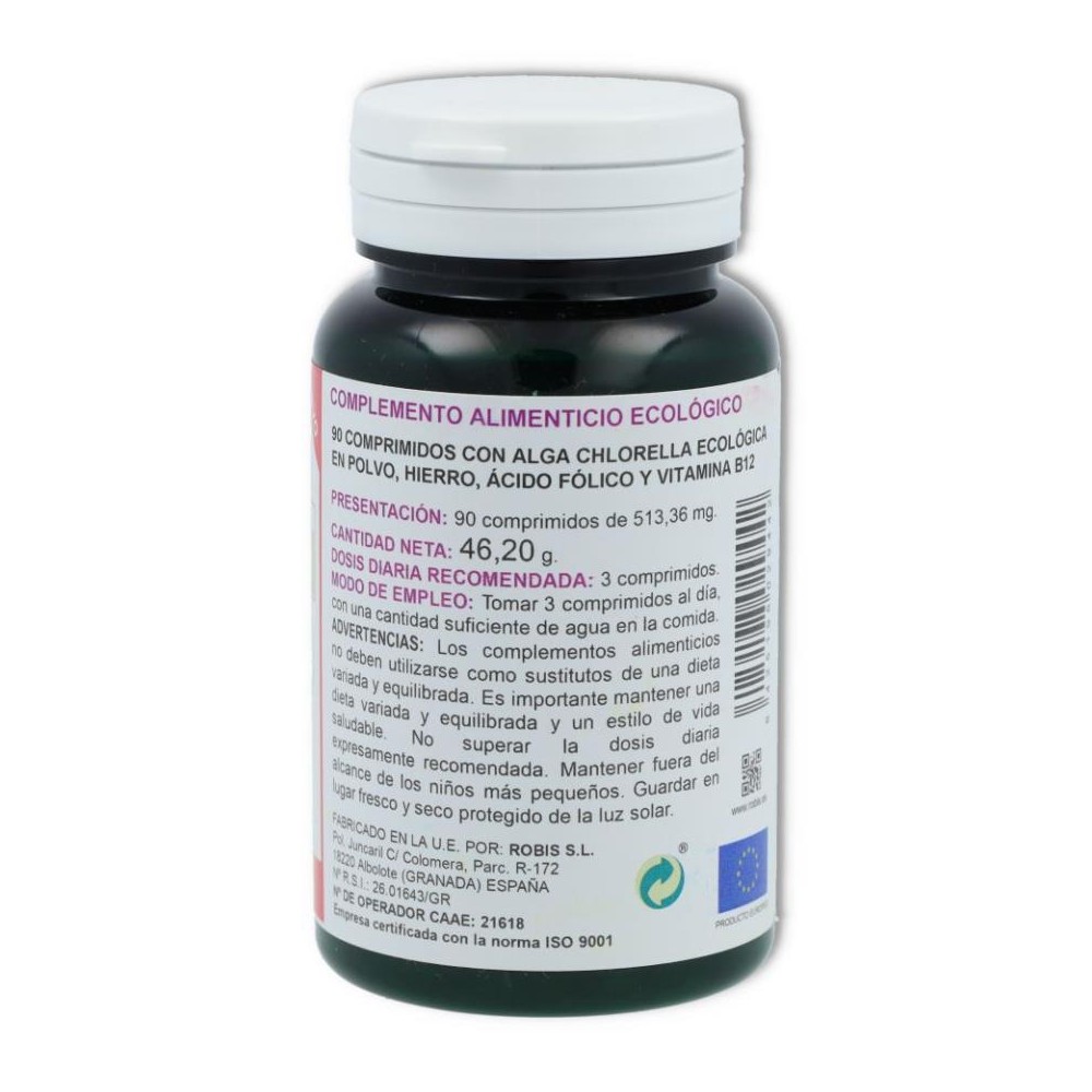 Chlorella Bio 500 mg 90 comp Robis