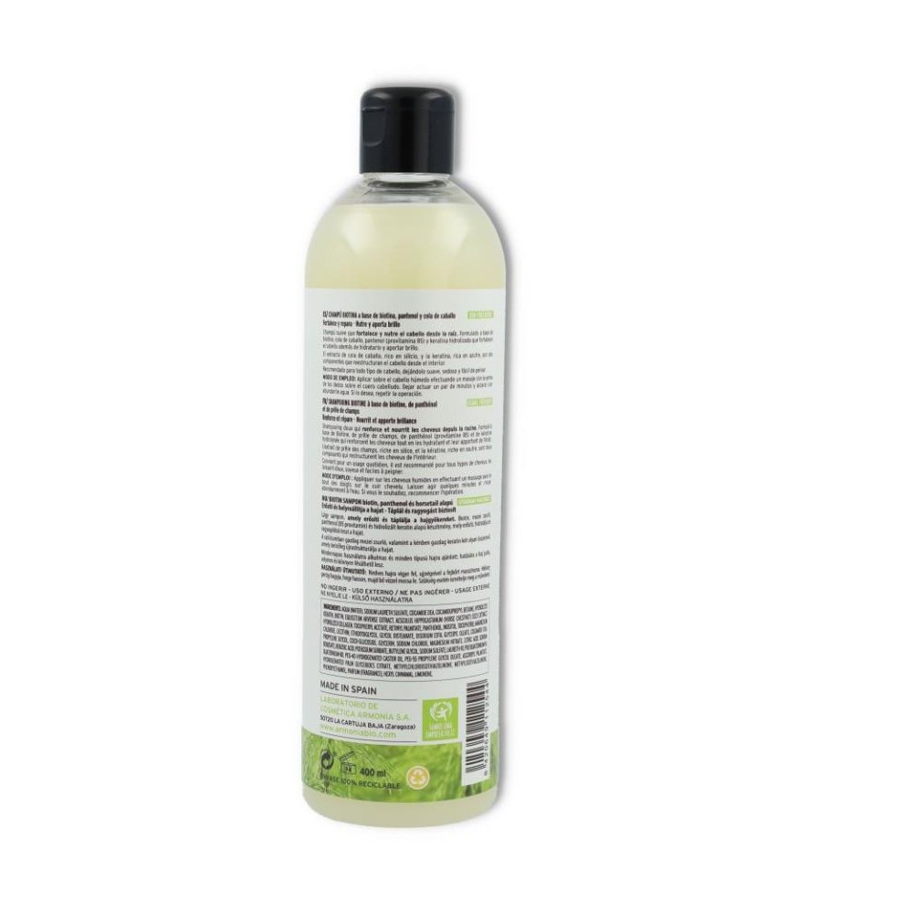 CHAMPU BIOTINA FORTALECEDOR 400 ml ARMONIA