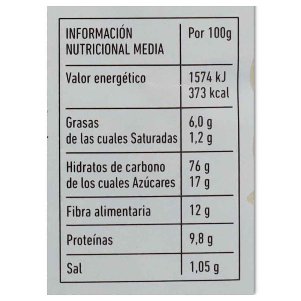 CRISPIS DE SALVADO DE AVENA 250 gr INT SALIM