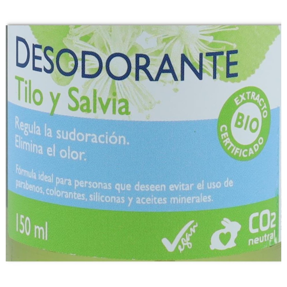 DESODORANTE TILO Y SALVIA 150 ml SPRAY CORPORE SAN