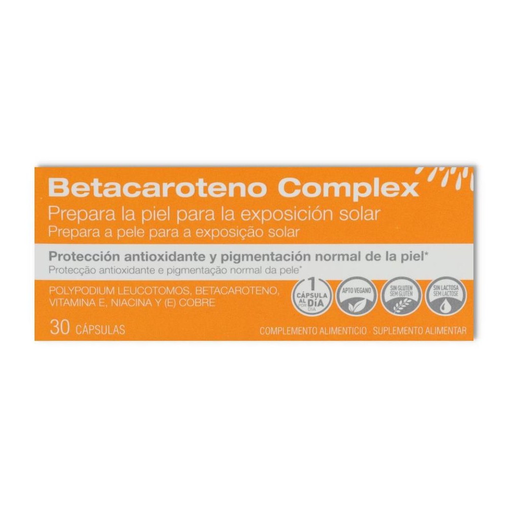 Betacaroteno Complex 30 cap Natysal