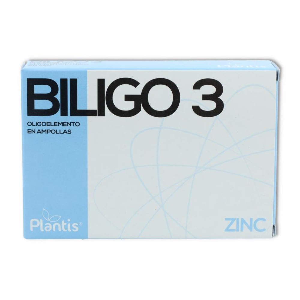 Plantis Biligo 3 Zinc 20 amp de 2 ml