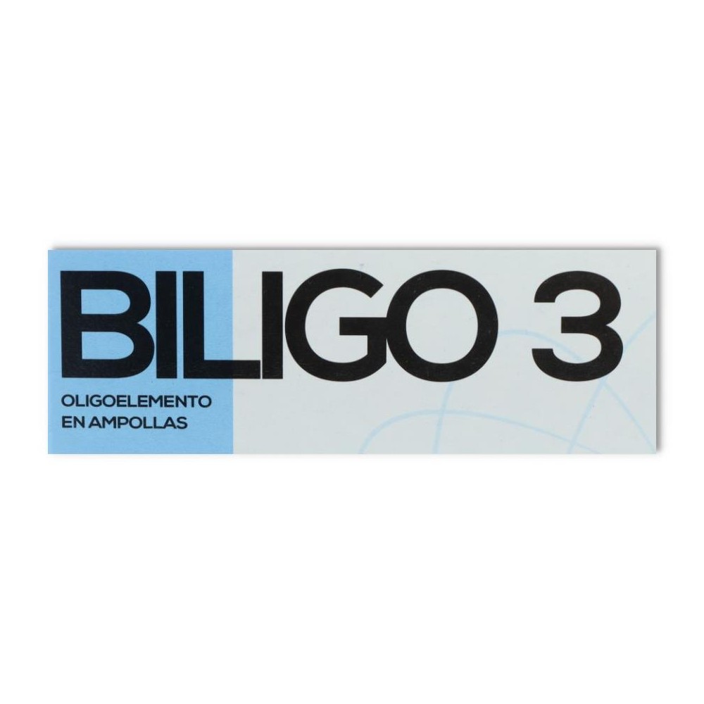 Plantis Biligo 3 Zinc 20 amp de 2 ml