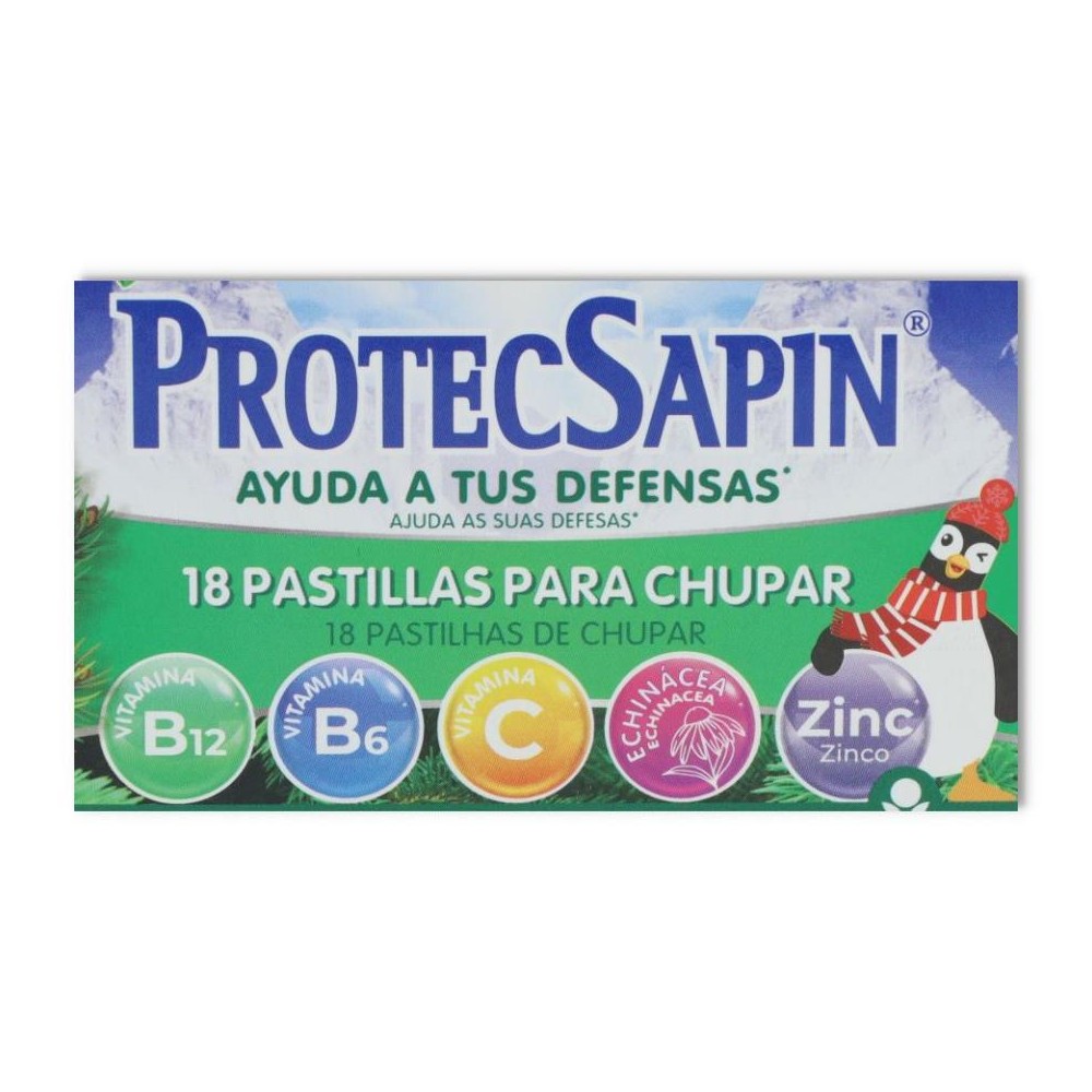 Protecsapin 18 Pastillas para Chupar Natysal