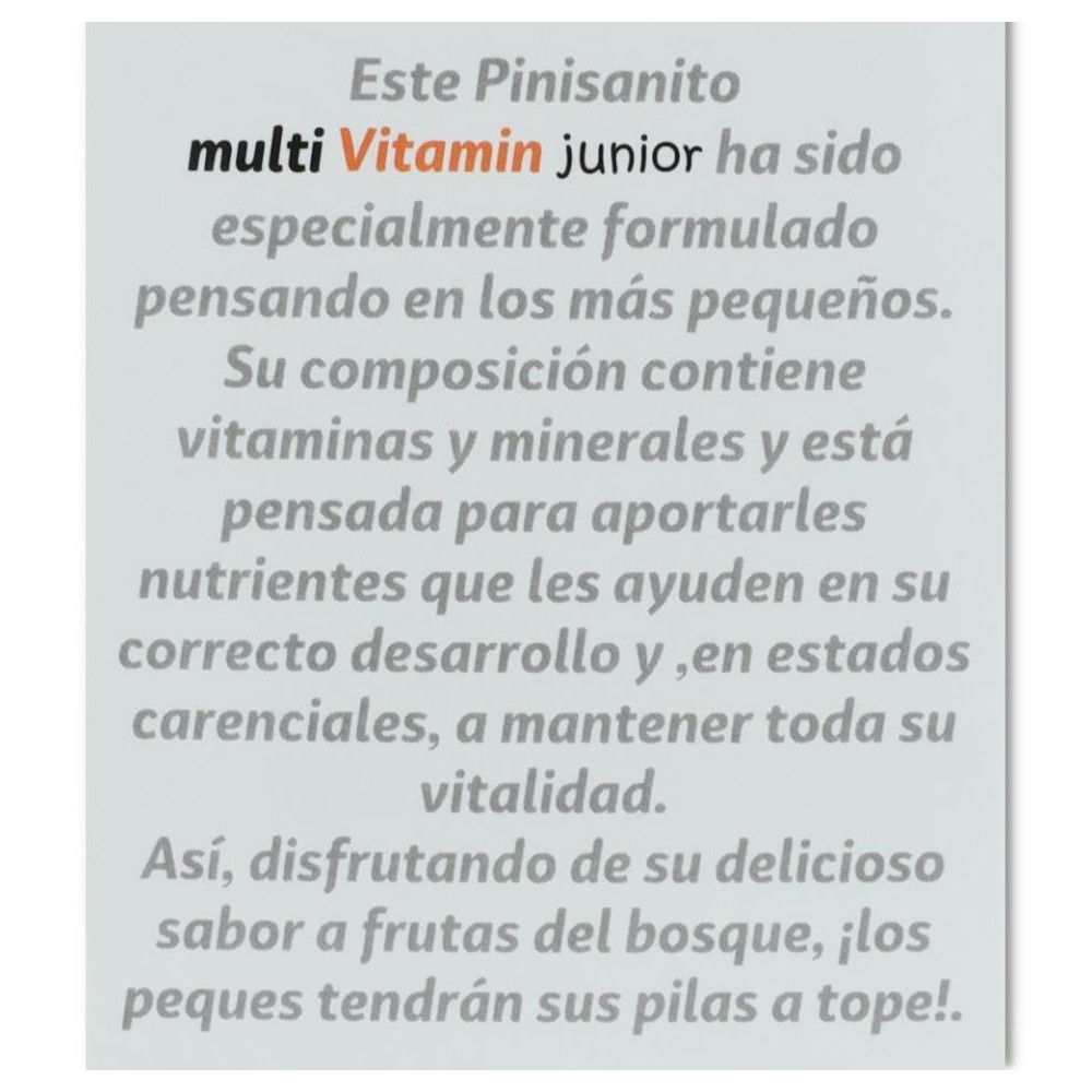 Multi Vitamina Junior 250 ml Pinisan