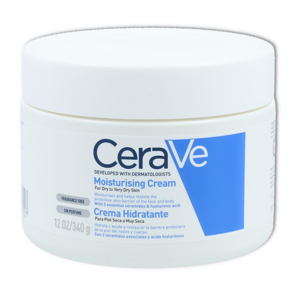 Crema Hidrantante para piel seca 340g Cerave