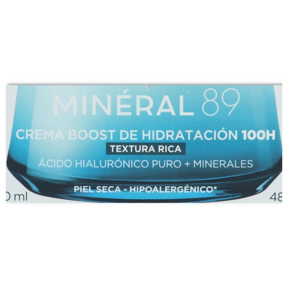 Crema Mineral 89 Rica 50 ml Vichy