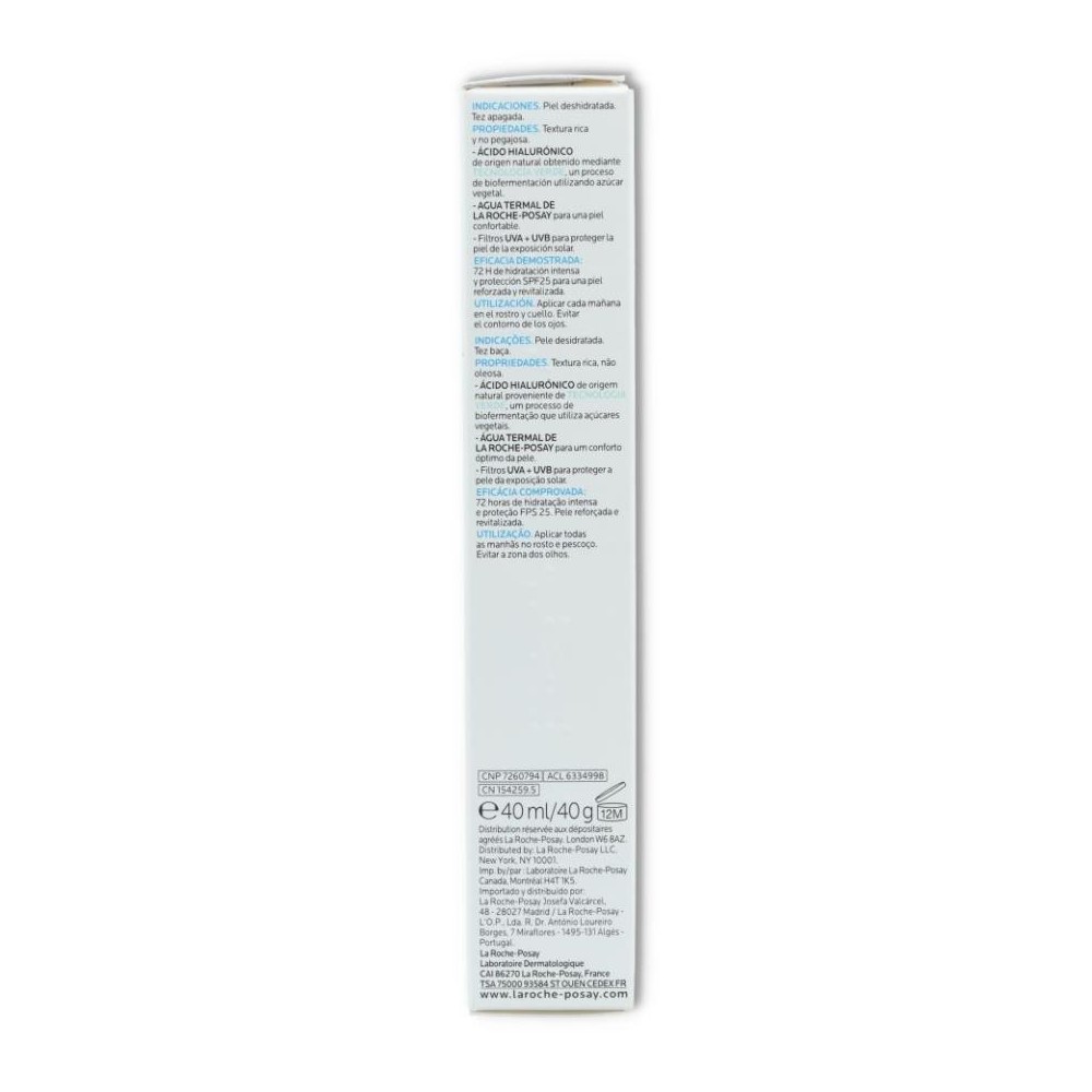 Hydraphase Rica SPF 25 40 ml Roche Posay