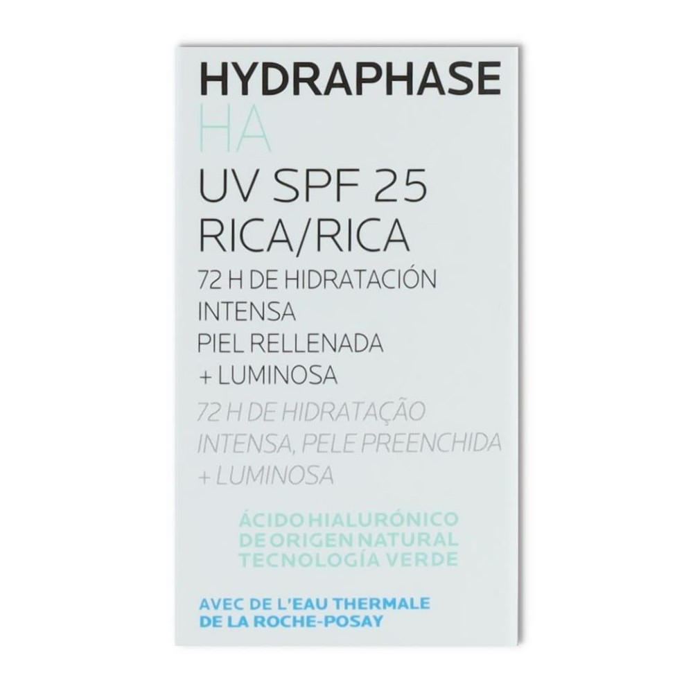 Hydraphase Rica SPF 25 40 ml Roche Posay