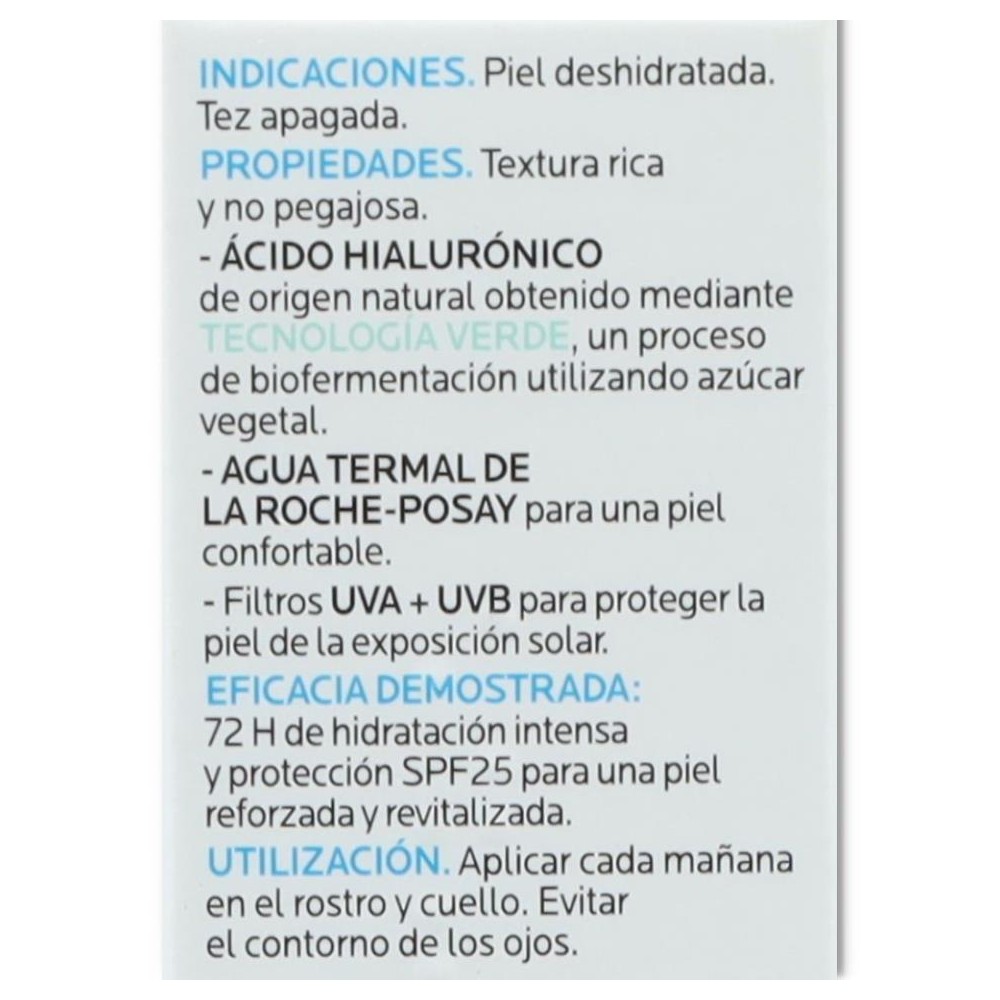 Hydraphase Rica SPF 25 40 ml Roche Posay