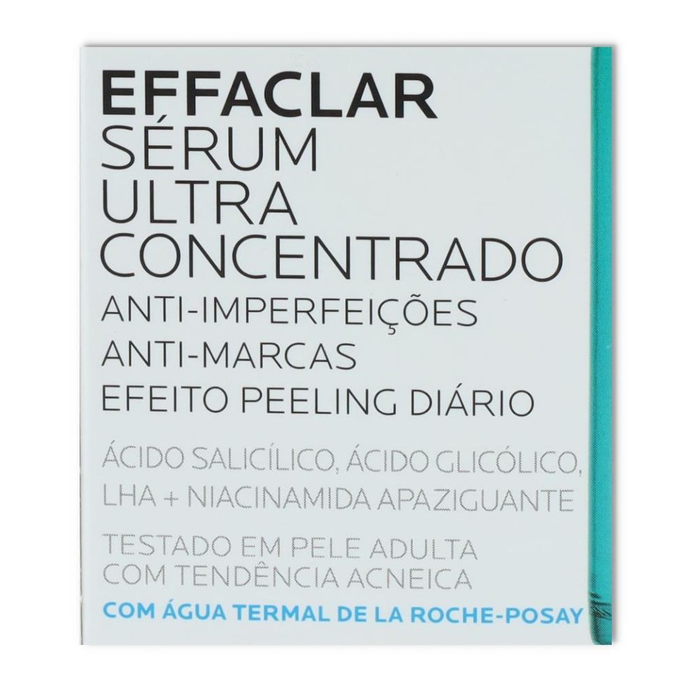Effaclar ultra serum concentrado 30ml La roche po