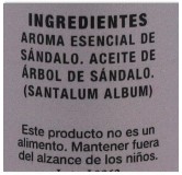 Ritual Esencia Sandalo 10 ml Trinidad