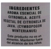 Ritual Esencia Citronela 10 ml Trinidad