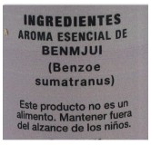 Ritual Esencia Benjui 10 ml Trinidad