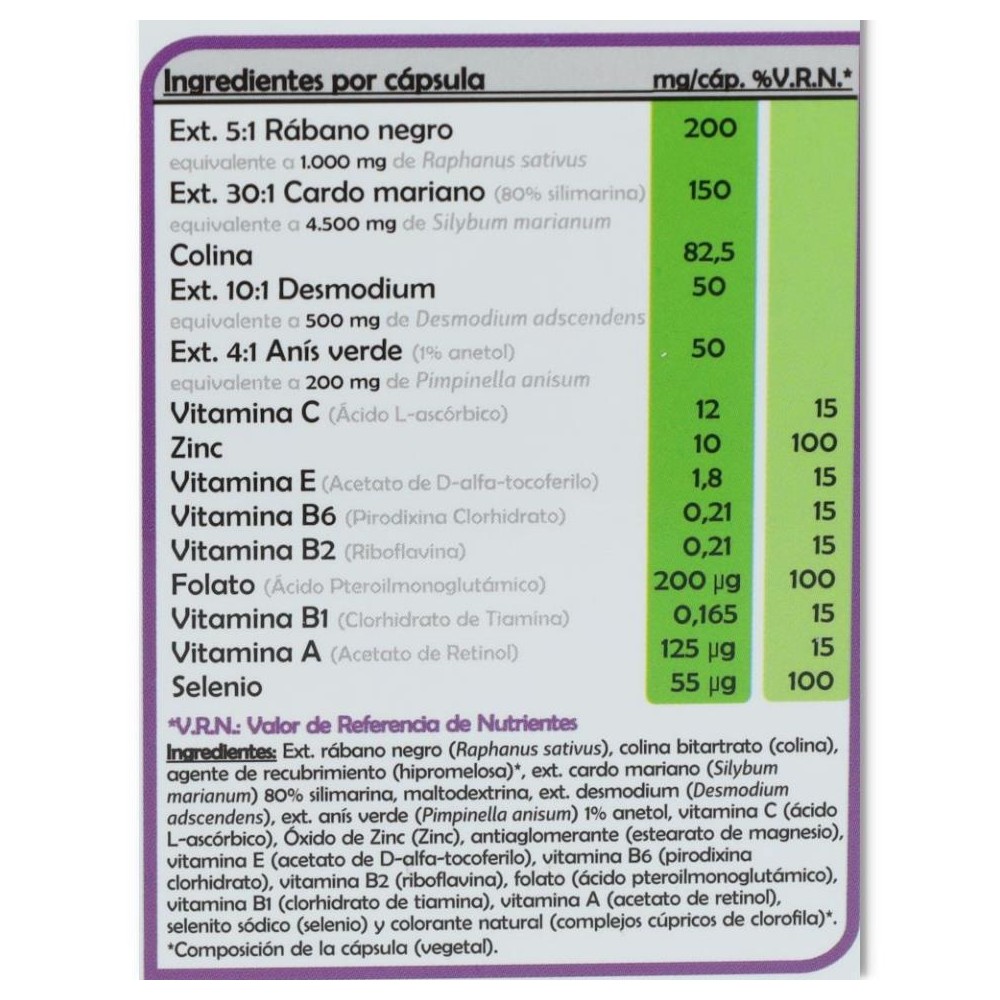 Pinisan Depurpatic 30 cápsulas