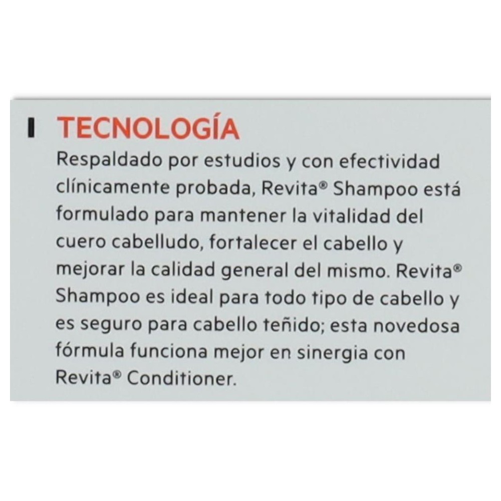 Revita Champu 205 ml Bella Aurora