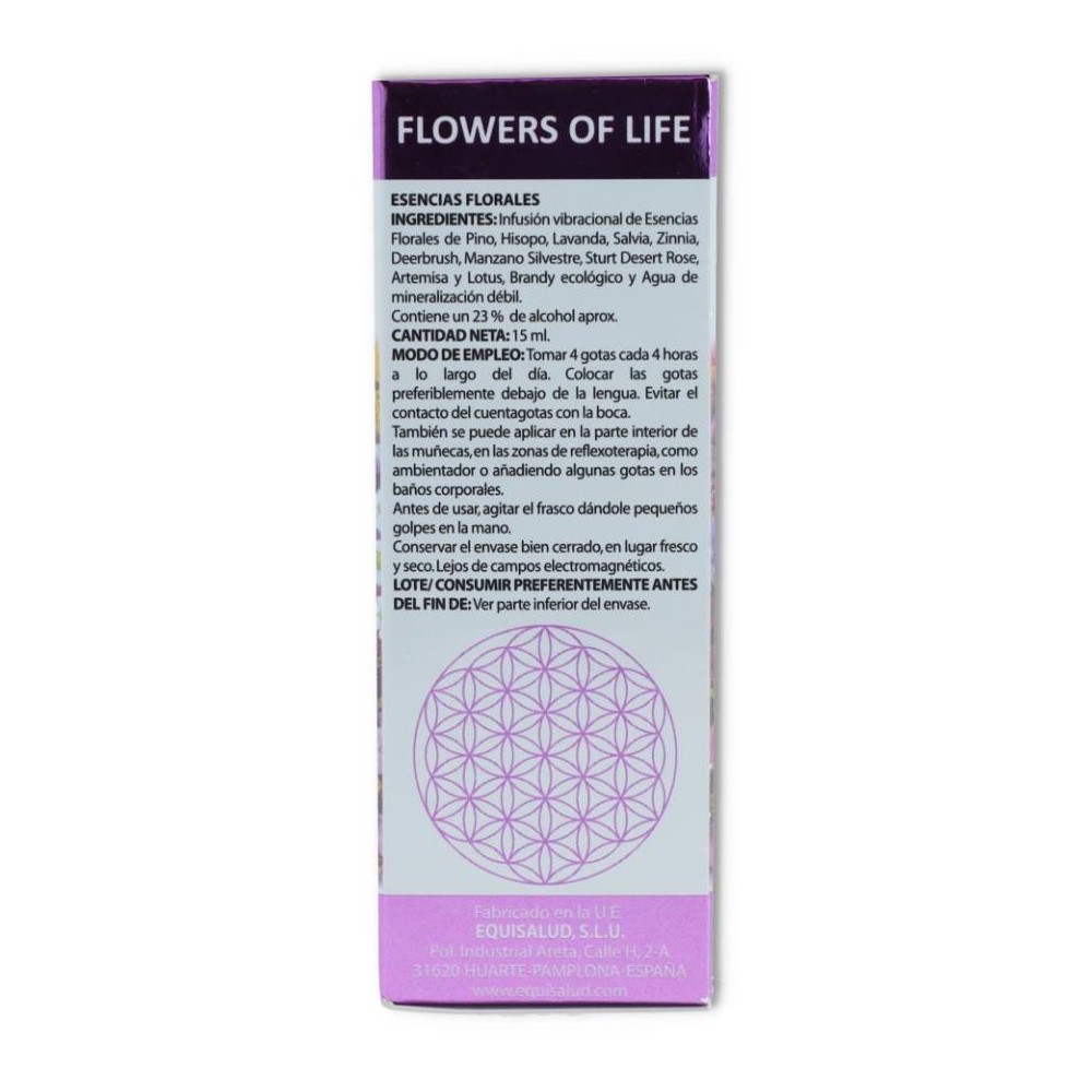 Flowers of life culpa 15 ml Equisalud