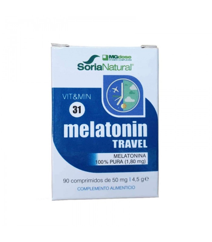 Soria Natural Melatonin travel 90 comprimidos Soria Natural - 1