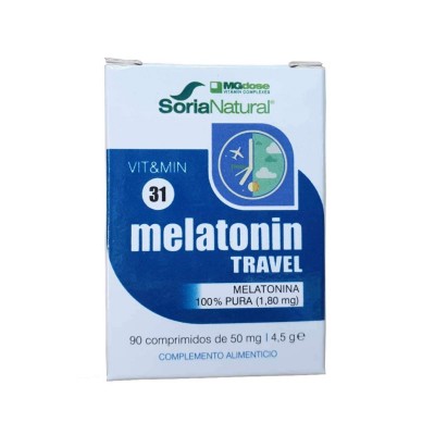 Soria Natural Melatonin travel 90 comprimidos Soria Natural - 1