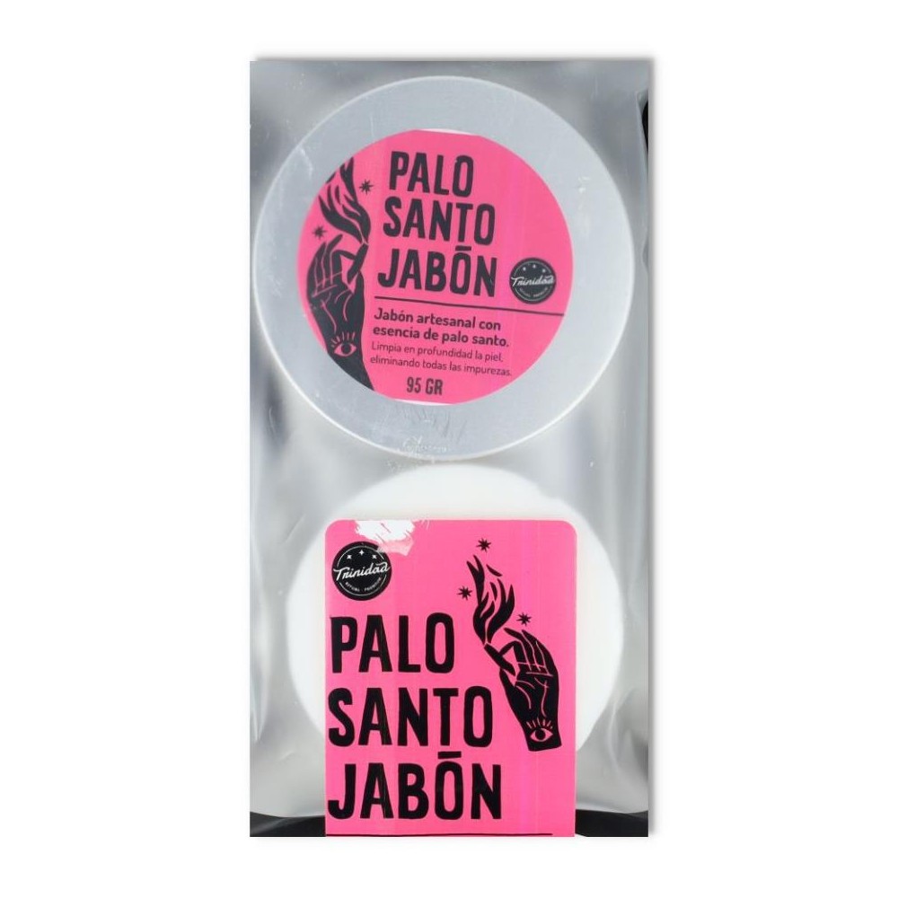 Jabon Palo Santo Trinidad   Caja Metal