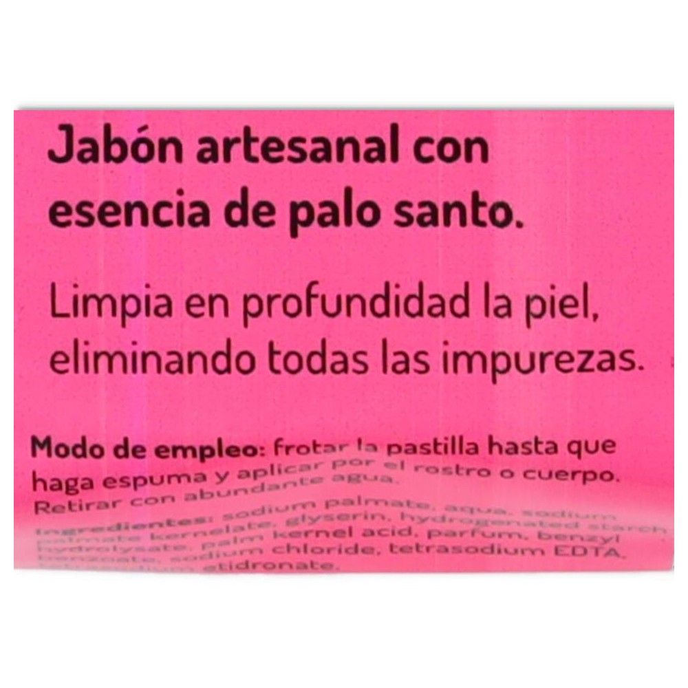 Jabon Palo Santo Trinidad   Caja Metal