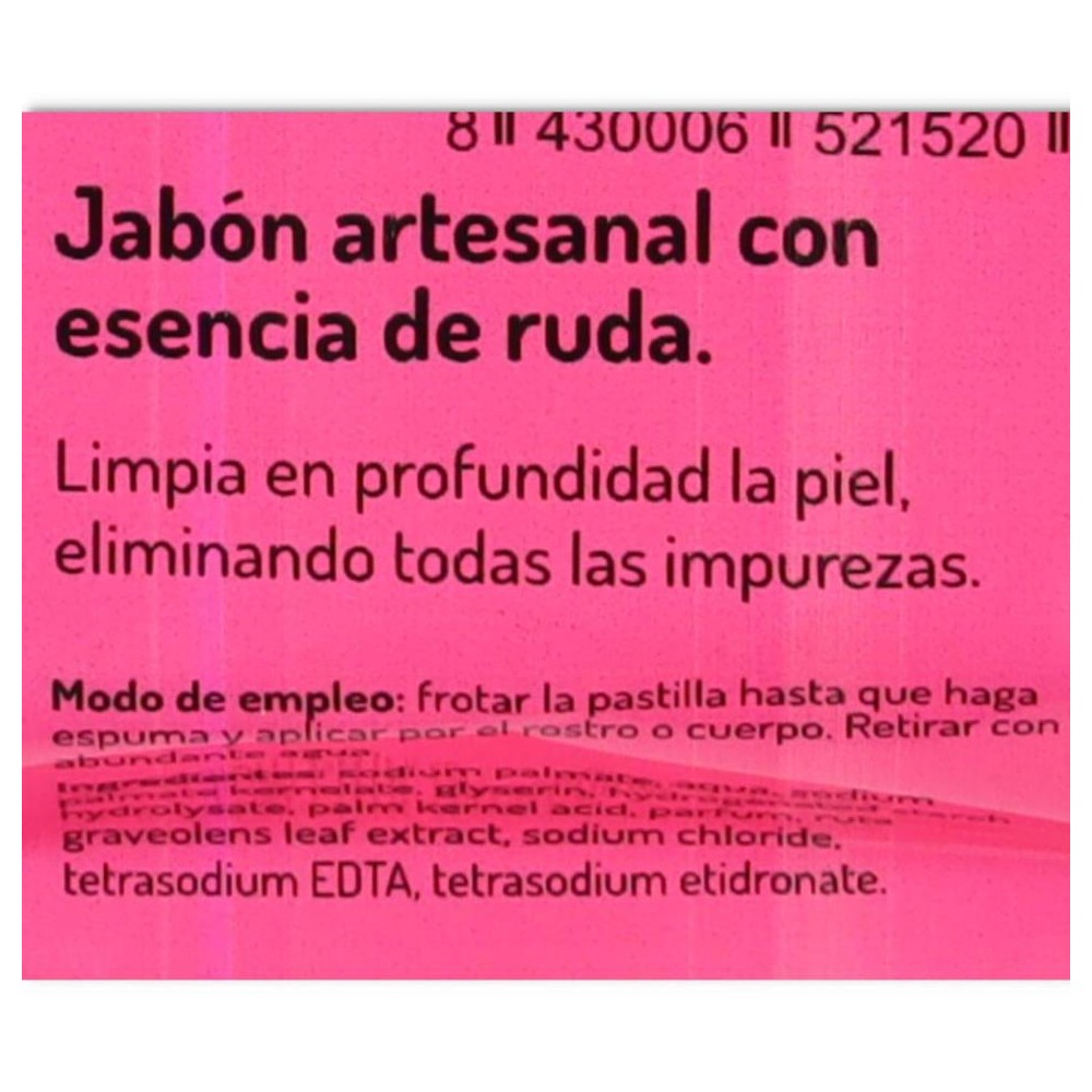 Jabon Ruda Trinidad   Caja Metal