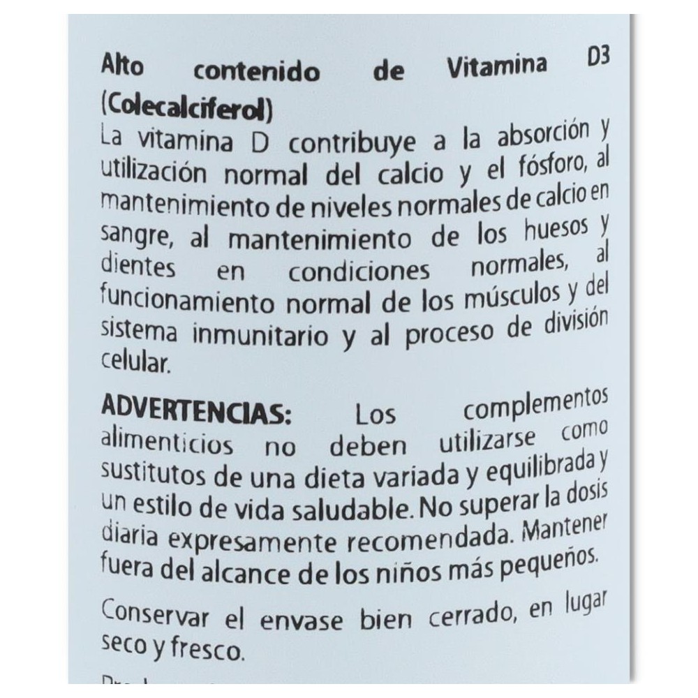 Holovit vitamina D3 4000 ui 50 caps Equisalud