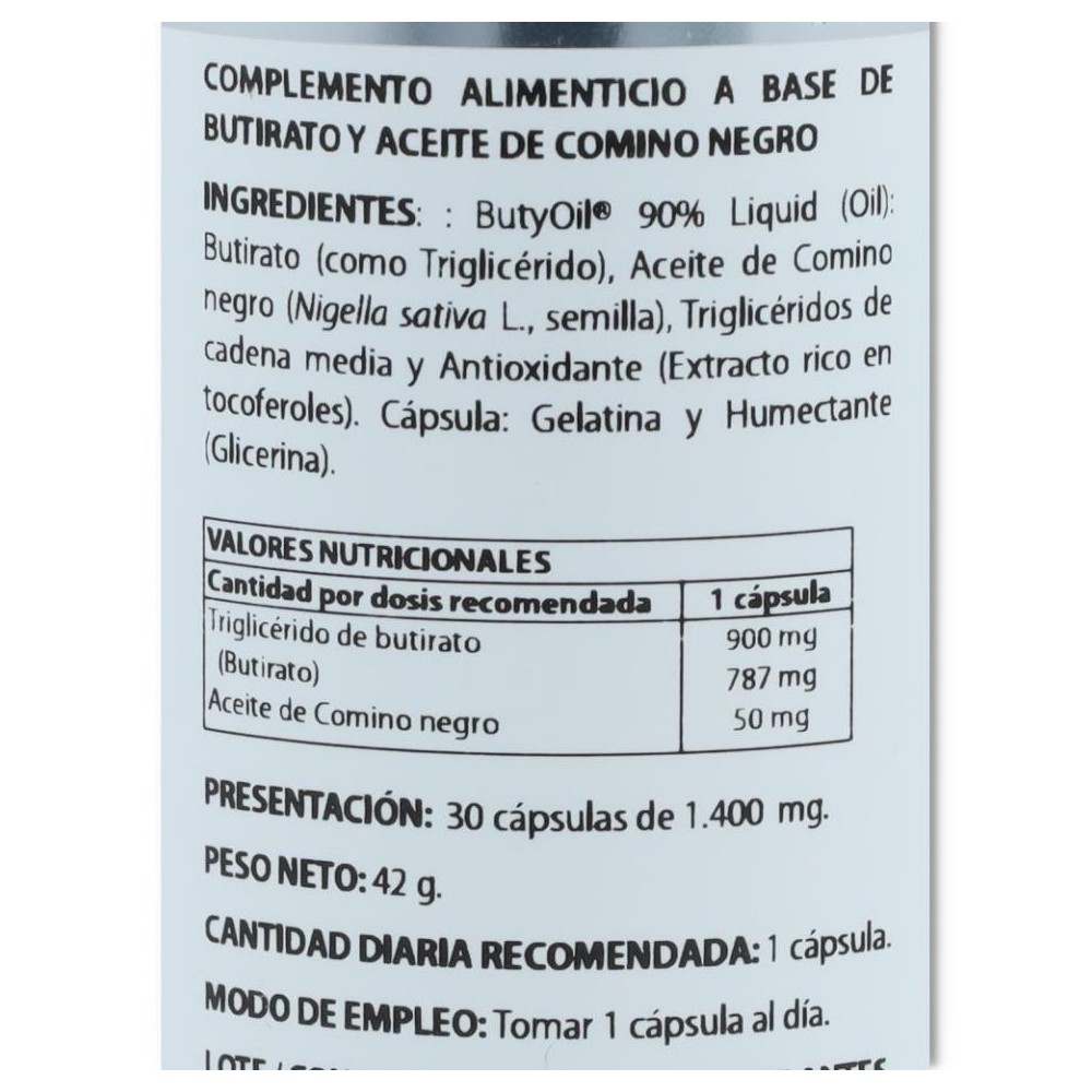 Microbiota Butirato Triglicerido 30 cap Equisalu