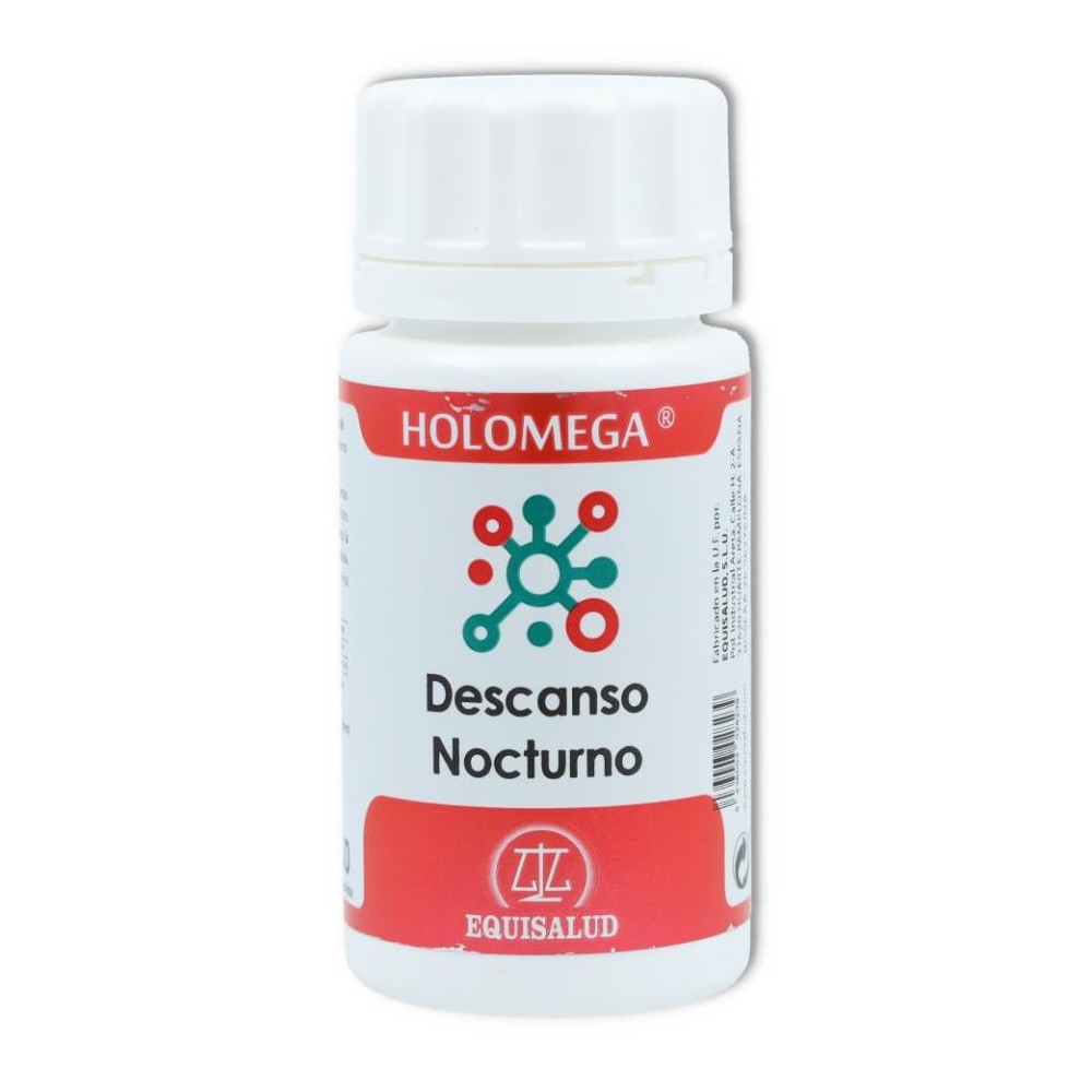 Holomega descanso nocturno 50 cap Equisalud