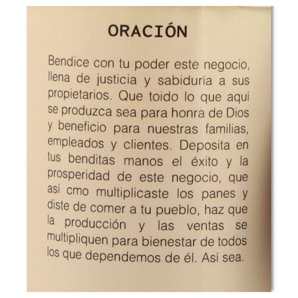 Velon Ritualizado Negocios Trinidad