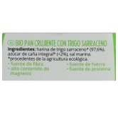 pan de flores sarraceno 150 gr le pain des fleurs